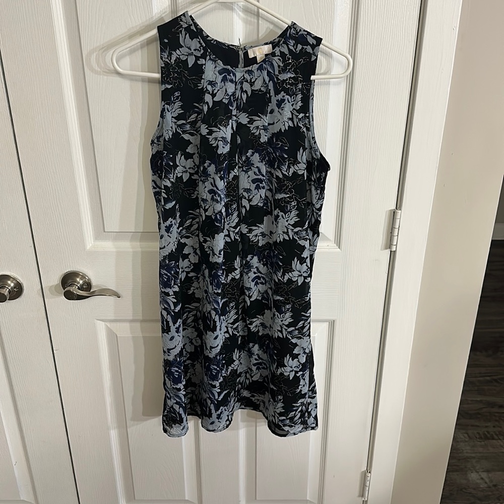Charming Charlie Blue Sleeveless Dress